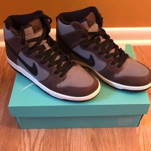 Nike SB Dunk High Baroque Brown